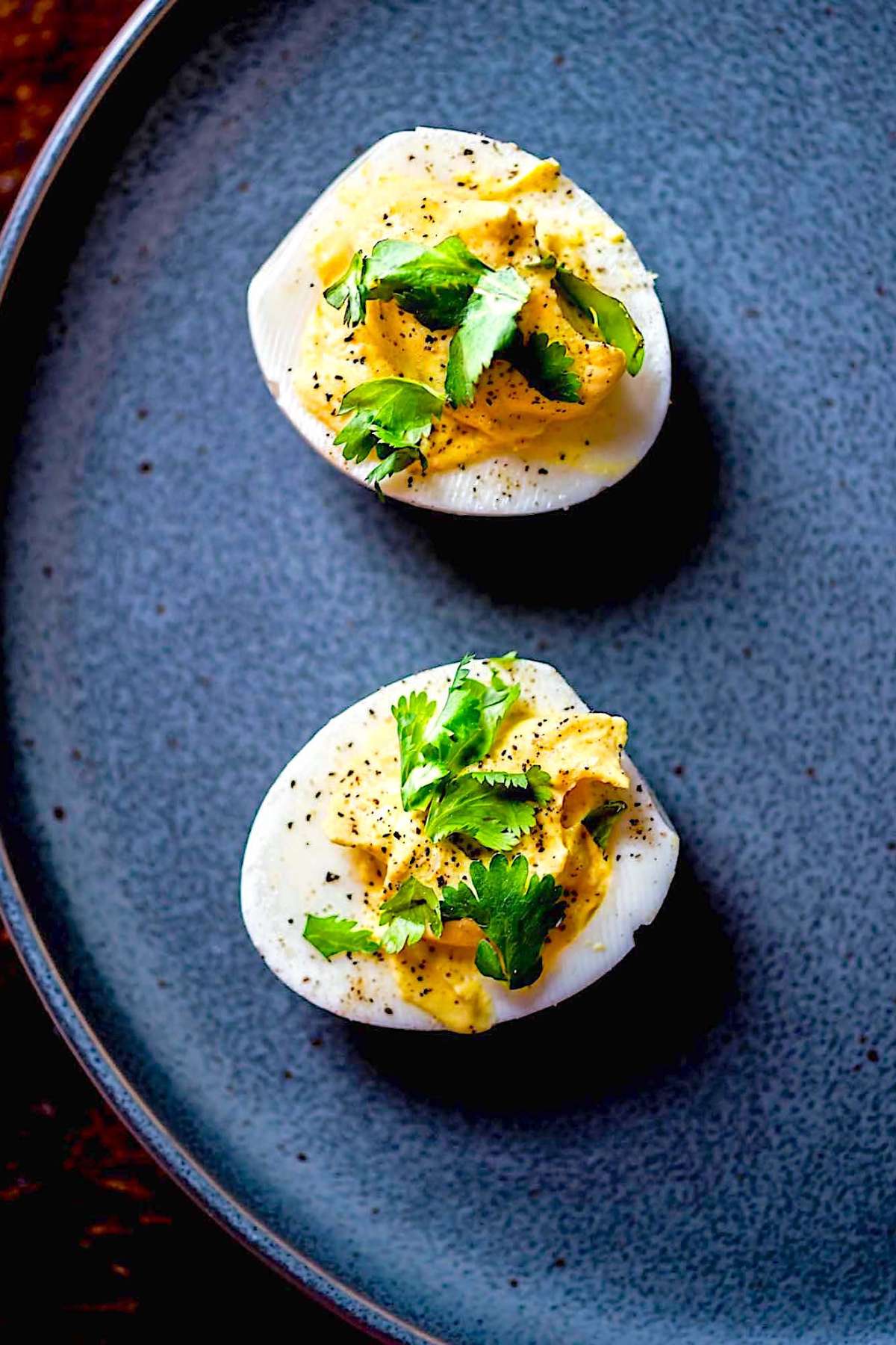 Deviled Eggs Without Mayo - Seasoned Well